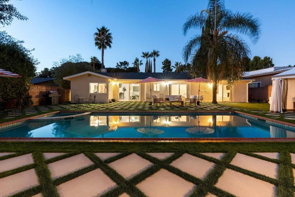 فيلا Luxury 4BD in Topanga Oasis with Pool, Spa and Cabana لوس أنجلوس المظهر الخارجي الصورة